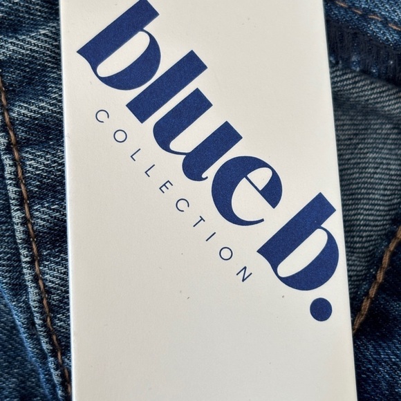 Blue B. Rhinestone Jeans Womens Large Bling Rodeo Western Equestrian Wide Leg - Picture 14 of 15